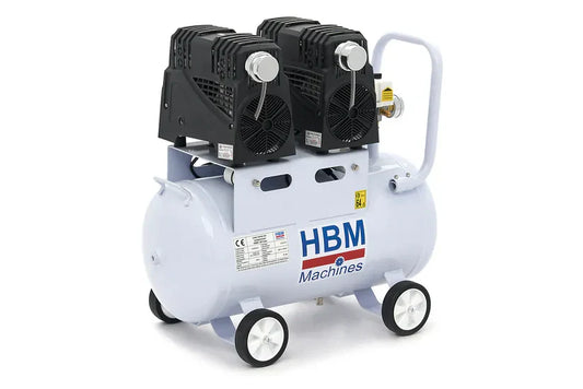 Compresseur silencieux HBM, 2 CV, 50 L, Modèle 2